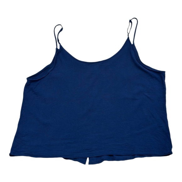 Market & Spruce Navy Blue Pocket Swing Tank - Womens XXL - Picture 3 of 4